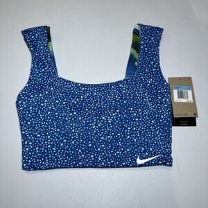 Nike Adventure Reversible Swim Crop Top Size Medium New With Tags $54